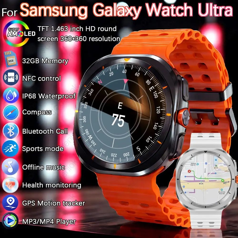 2025 Ultra Smart Watch 7 - Waterproof & Stylish - InspiredGrabs.com