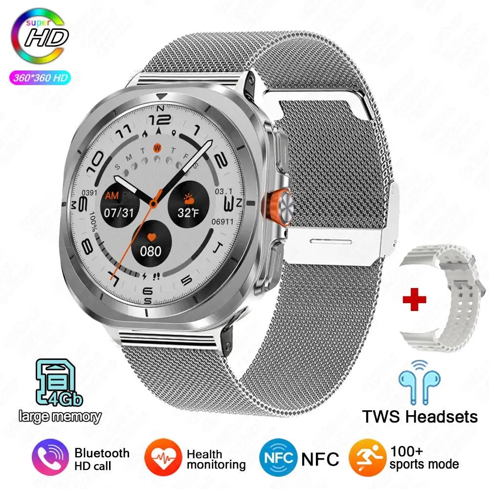 2025 Ultra Smart Watch 7 - Waterproof & Stylish - InspiredGrabs.com