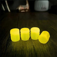 Thumbnail for 20PCS Luminous Tire Valve Stem Caps Fluorescent Wheel Decor - InspiredGrabs.com