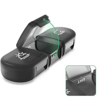 Thumbnail for 21-Compartment Weekly Pill Organizer – Black - InspiredGrabs.com