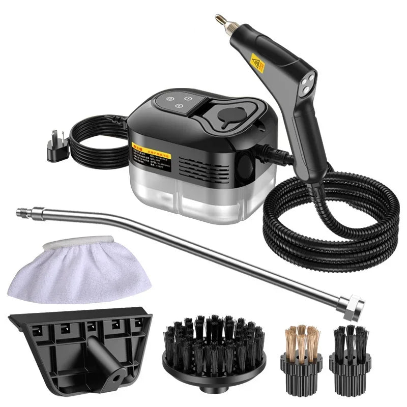 2500W Portable Handheld Steam Cleaner - InspiredGrabs.com