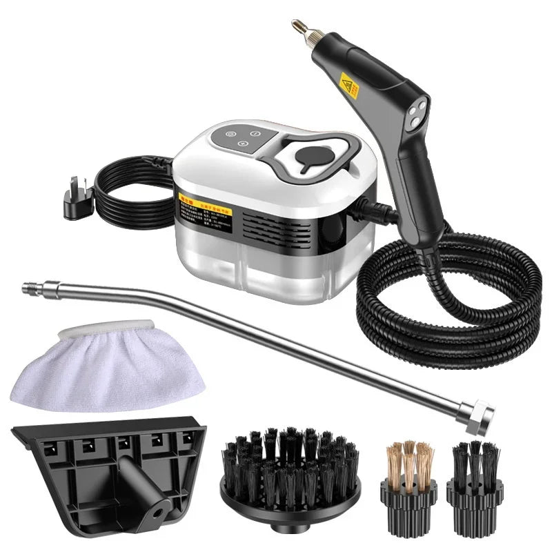 2500W Portable Handheld Steam Cleaner - InspiredGrabs.com