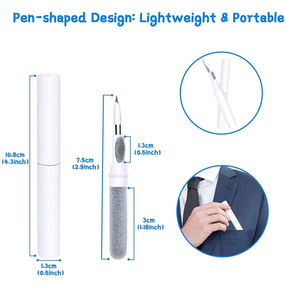 3-in-1 Earbud Cleaning Pen – Dual Colors - InspiredGrabs.com