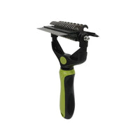 Thumbnail for 3-in-1 Pet Deshedding Brush – Blue - InspiredGrabs.com