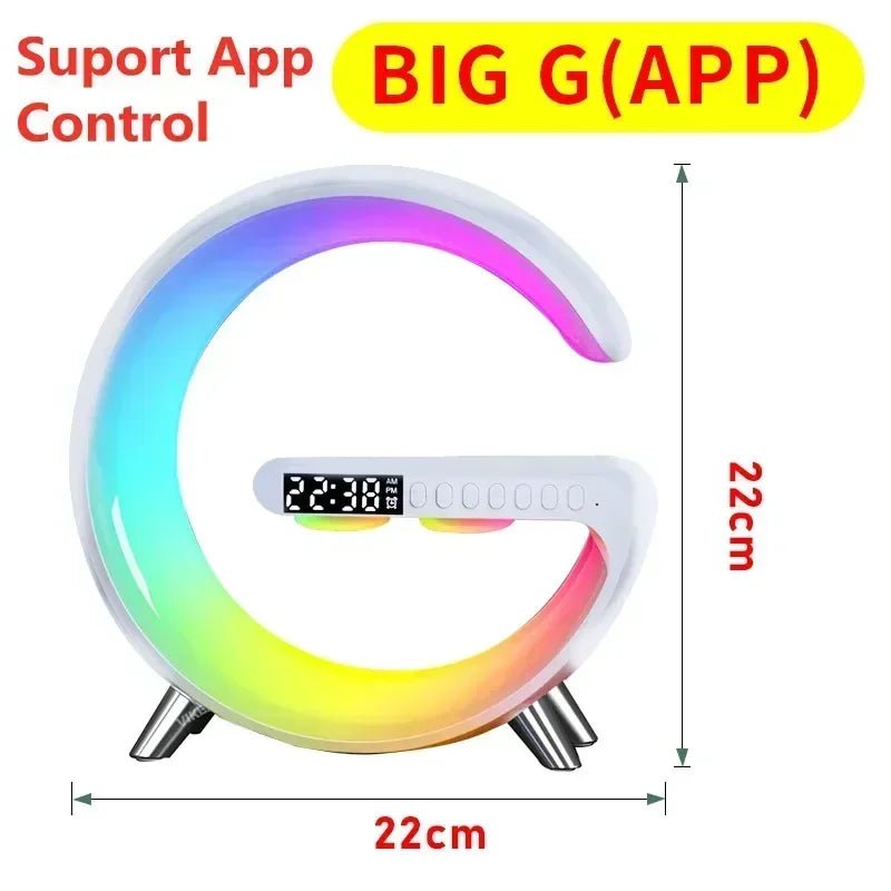 3 - in - 1 Wireless Charger & Bluetooth Speaker Night Light - InspiredGrabs.com
