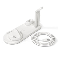 Thumbnail for 3 - in - 1 Wireless Charging Dock Station – Fast Charger for iPhone & Apple Watch - InspiredGrabs.com