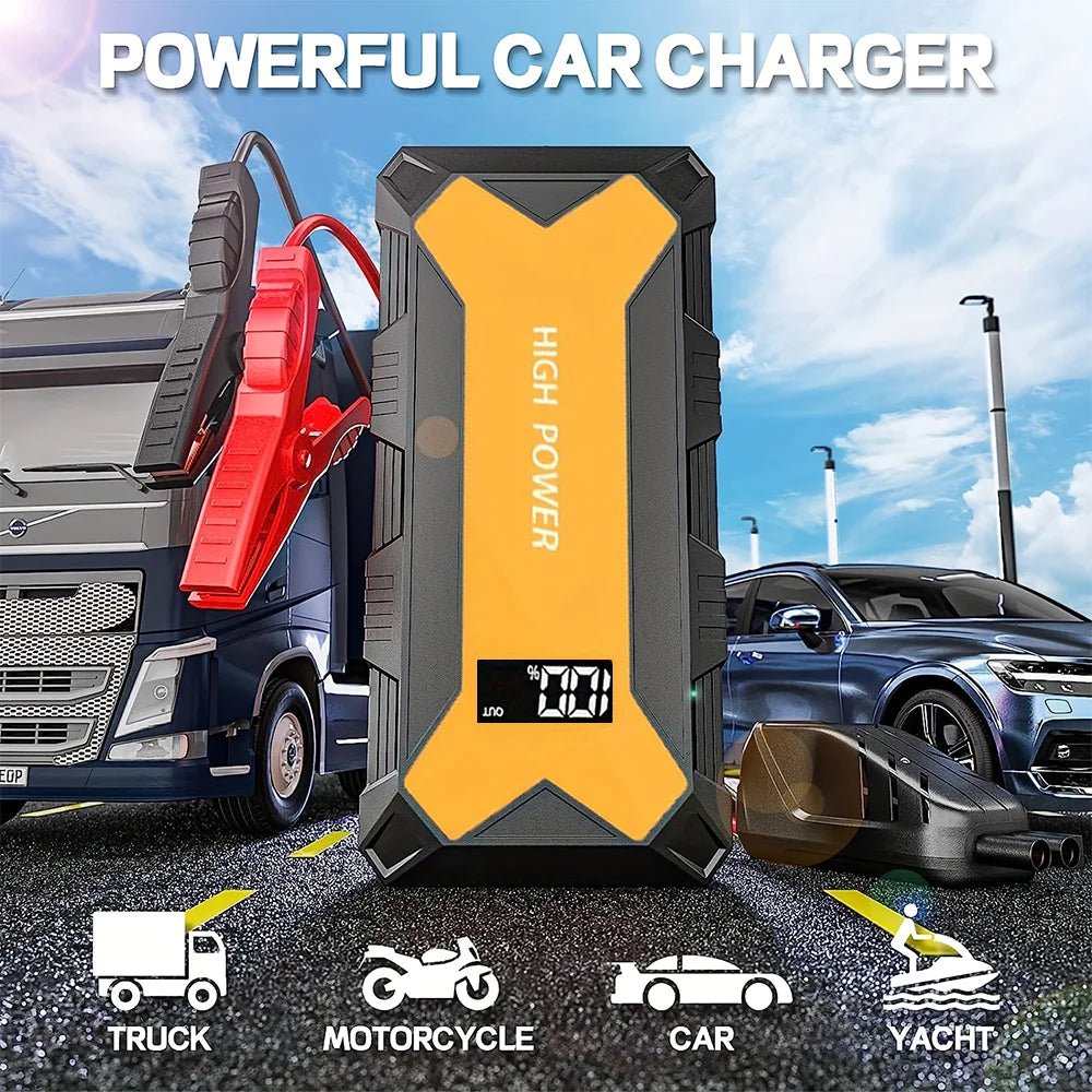 3000A Portable Car Battery Starter & Power Bank - InspiredGrabs.com