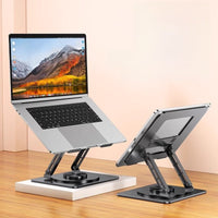 Thumbnail for 360° Rotatable Aluminum Laptop Stand - InspiredGrabs.com