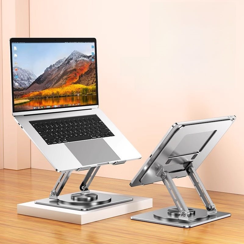 360° Rotatable Aluminum Laptop Stand - InspiredGrabs.com