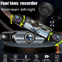 Thumbnail for 4 Channel 360 Degree Dash Cam 1080P Driving Recorder - InspiredGrabs.com