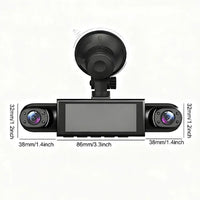 Thumbnail for 4 Channel 360 Degree Dash Cam 1080P Driving Recorder - InspiredGrabs.com