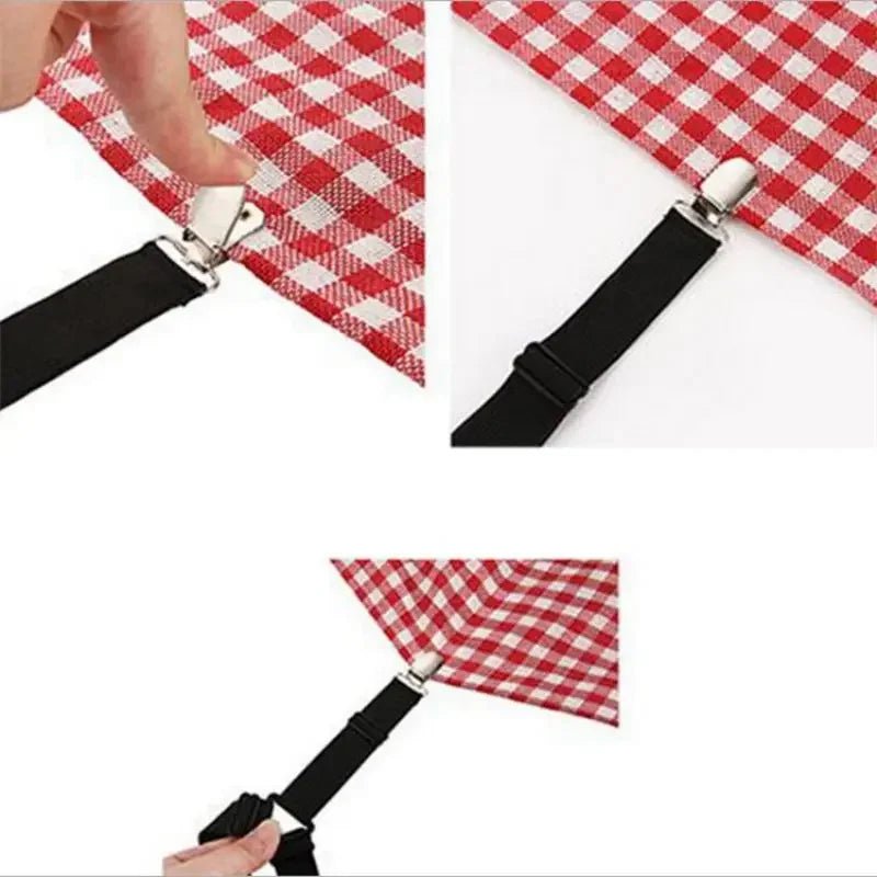 4-Pack Adjustable Fitted Sheet Corner Fasteners - InspiredGrabs.com