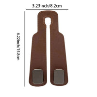 Thumbnail for 4-Pack Car Seat Headrest Hooks – Black - InspiredGrabs.com