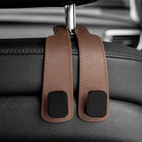 Thumbnail for 4-Pack Car Seat Headrest Hooks – Black - InspiredGrabs.com