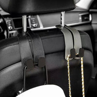 Thumbnail for 4-Pack Car Seat Headrest Hooks – Black - InspiredGrabs.com
