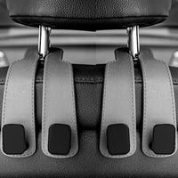 Thumbnail for 4-Pack Car Seat Headrest Hooks – Black - InspiredGrabs.com
