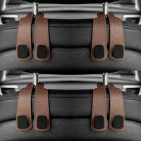 Thumbnail for 4-Pack Car Seat Headrest Hooks – Black - InspiredGrabs.com