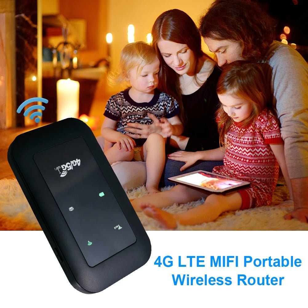 4G LTE Portable Mobile WiFi Router – 150Mbps Pocket MiFi Hotspot - InspiredGrabs.com