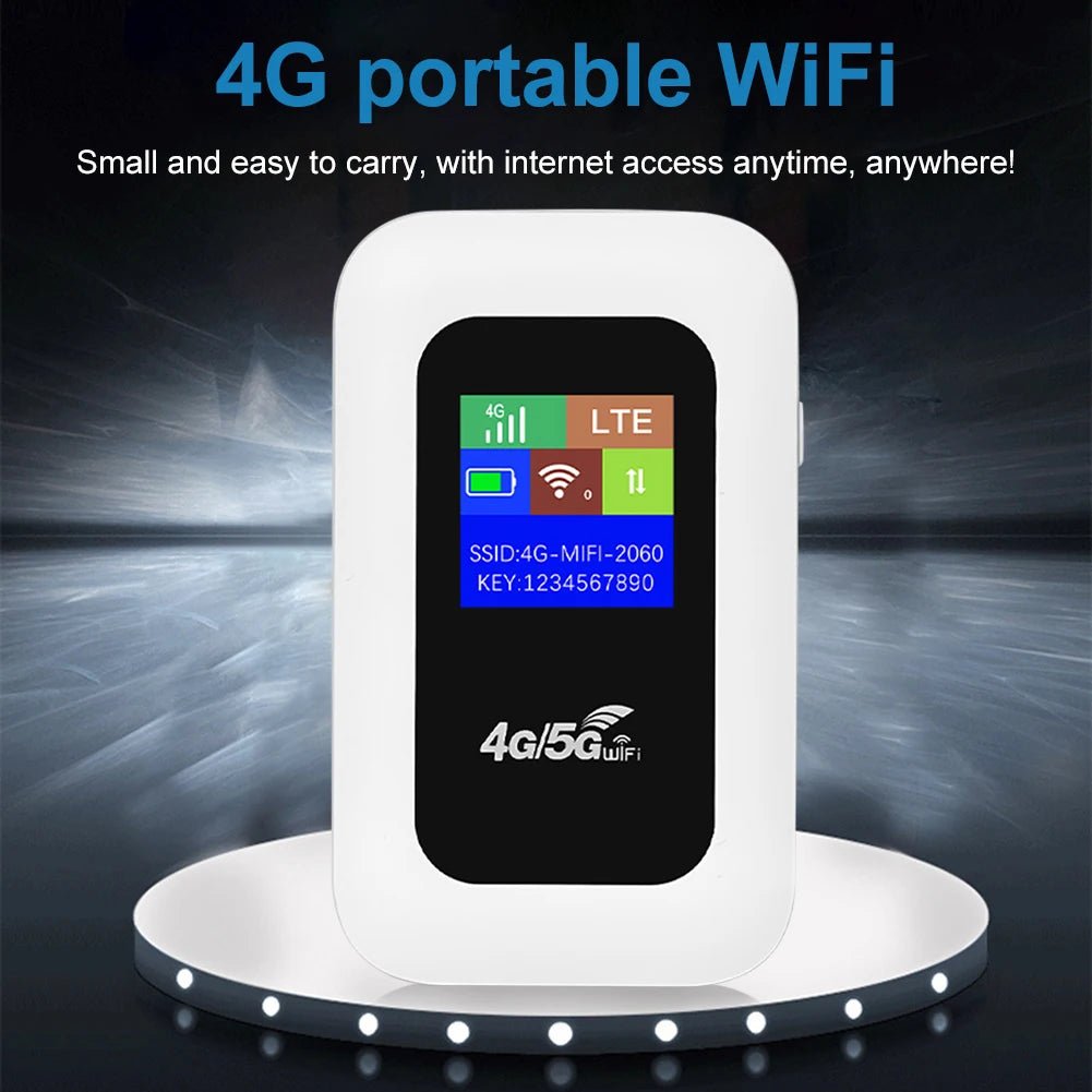 4G LTE Wireless Router Repeater with SIM Card Slot – 150Mbps Portable WiFi Hotspot - InspiredGrabs.com