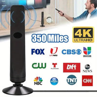 Thumbnail for 4K 1080P HD Hexagonal TV Antenna | Powerful Signal Amplifier | Ultra - Clear Reception for Smart and Traditional TVs | Long - Range and Broad Compatibility - InspiredGrabs.com