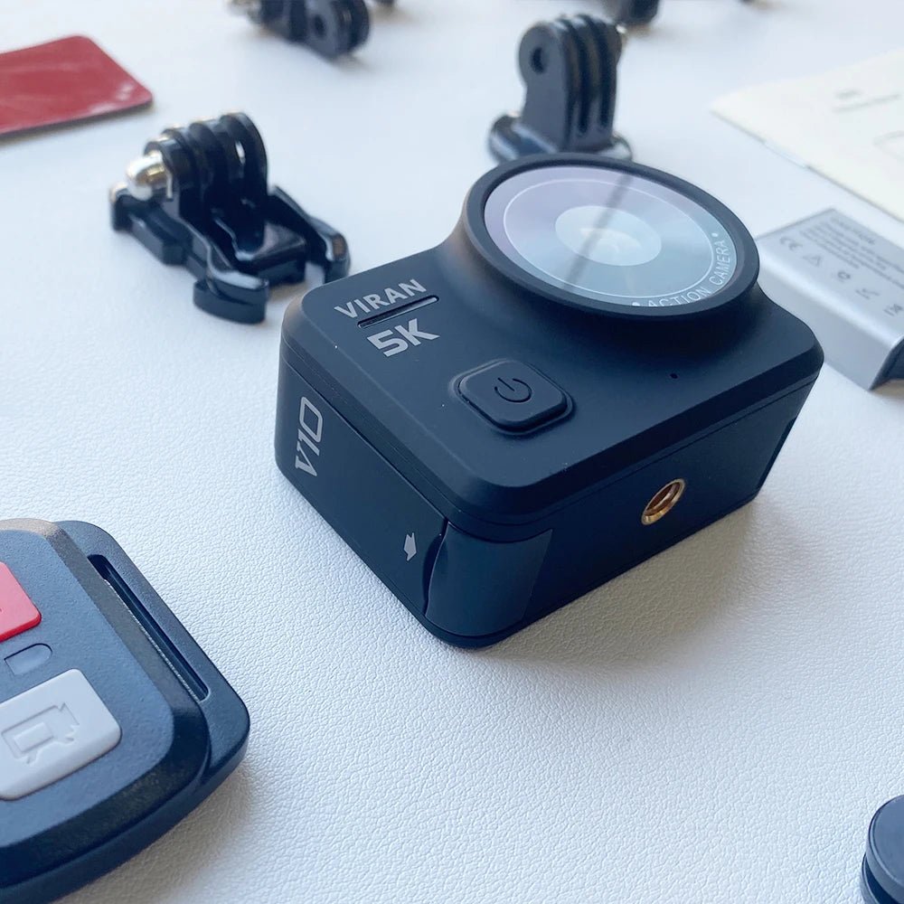 4K Action Camera with Stabilizer & WiFi - InspiredGrabs.com