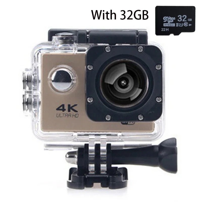 4K Mini Waterproof Action Camera - Capture Adventures - InspiredGrabs.com