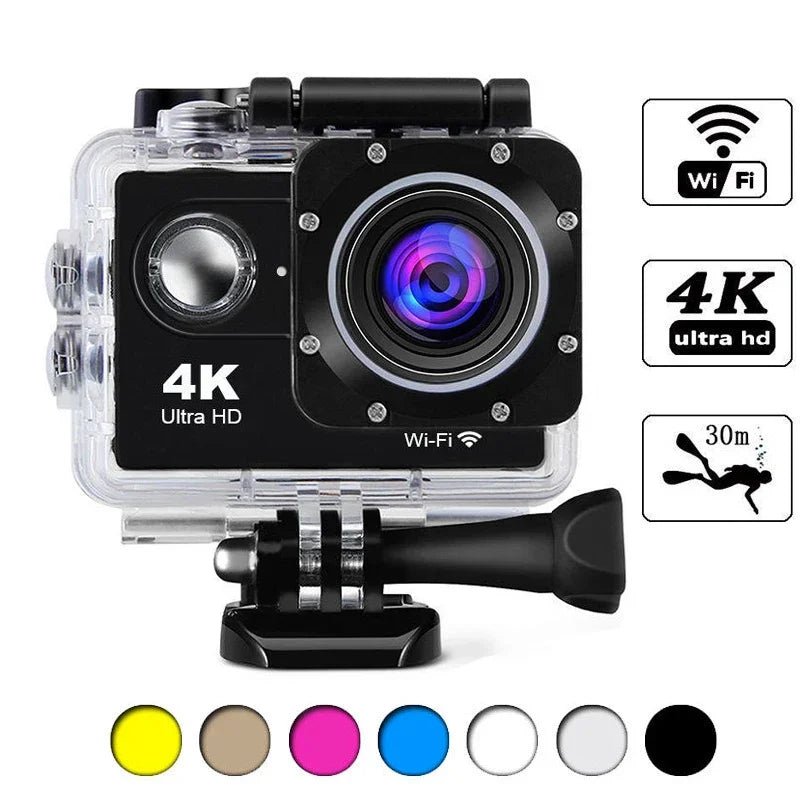 4K Mini Waterproof Action Camera - Capture Adventures - InspiredGrabs.com