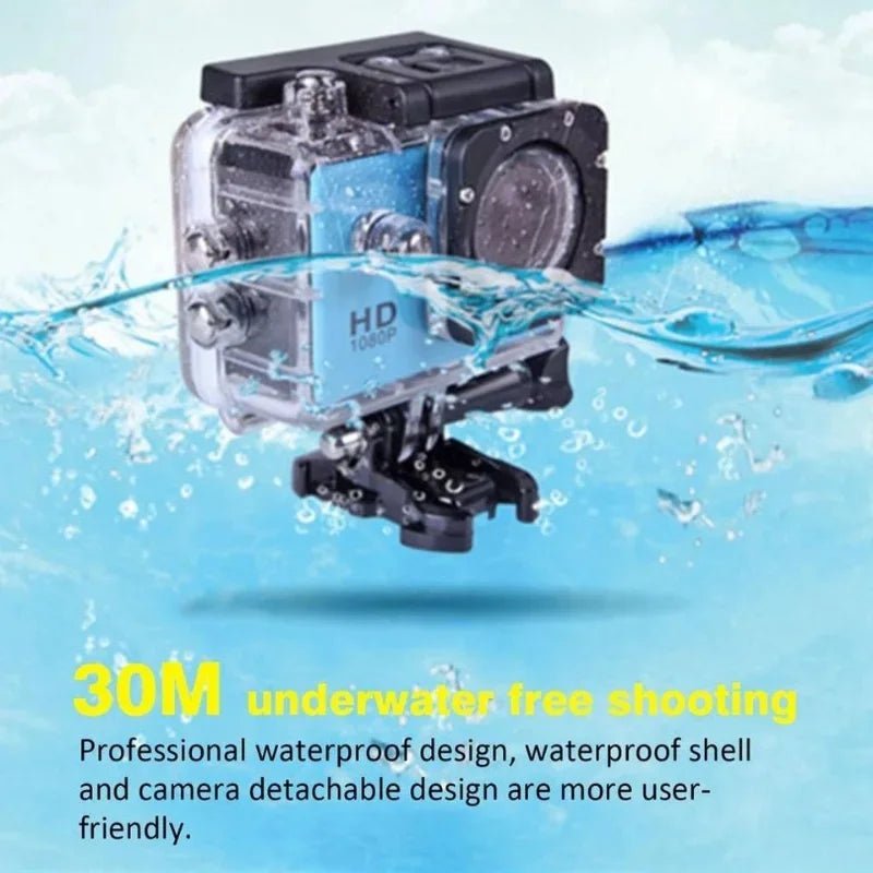 4K Mini Waterproof Action Camera - Capture Adventures - InspiredGrabs.com
