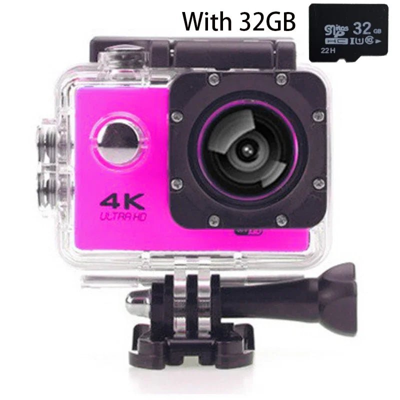 4K Mini Waterproof Action Camera - Capture Adventures - InspiredGrabs.com