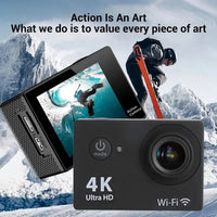 Thumbnail for 4K Mini Waterproof Action Camera - Capture Adventures - InspiredGrabs.com