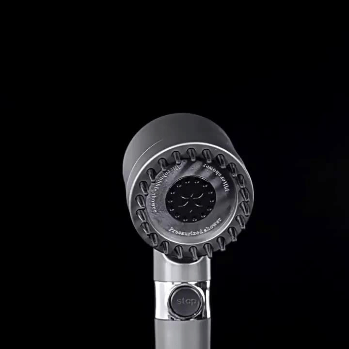 5 - Filter Adjustable Shower Set - Stainless Steel - InspiredGrabs.com