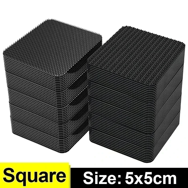 50-Pair Square Hook-and-Loop Mat Fasteners - InspiredGrabs.com