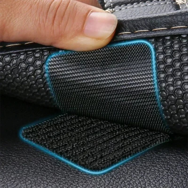 50-Pair Square Hook-and-Loop Mat Fasteners - InspiredGrabs.com