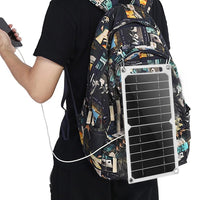 Thumbnail for 5W Portable Solar Panel Charger for Outdoors - InspiredGrabs.com