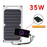 Thumbnail for 5W Portable Solar Panel Charger for Outdoors - InspiredGrabs.com