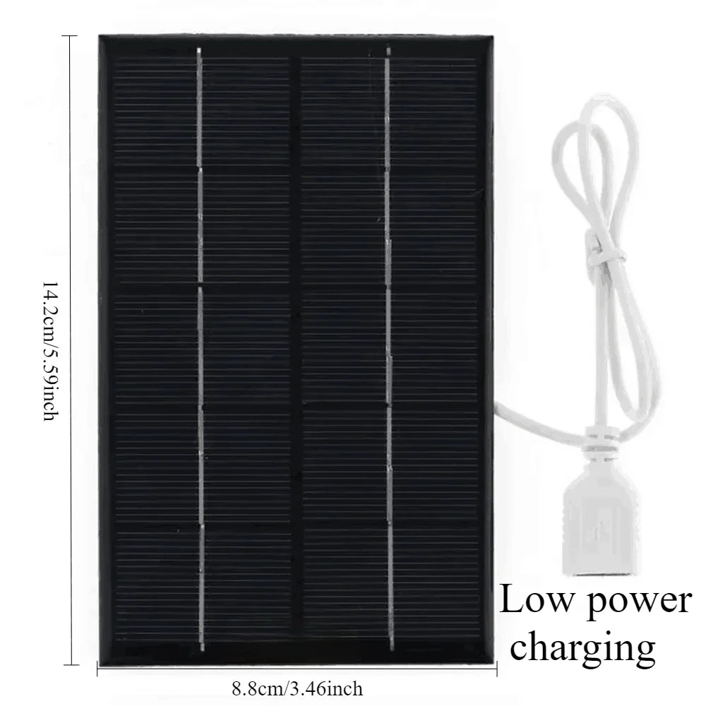 5W Portable Solar Panel Charger for Outdoors - InspiredGrabs.com