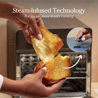 Thumbnail for 6 - in - 1 Compact Air Fryer & Toaster Oven – Versatile Kitchen Essential - InspiredGrabs.com
