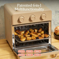 Thumbnail for 6 - in - 1 Compact Air Fryer & Toaster Oven – Versatile Kitchen Essential - InspiredGrabs.com