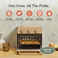 Thumbnail for 6 - in - 1 Compact Air Fryer & Toaster Oven – Versatile Kitchen Essential - InspiredGrabs.com