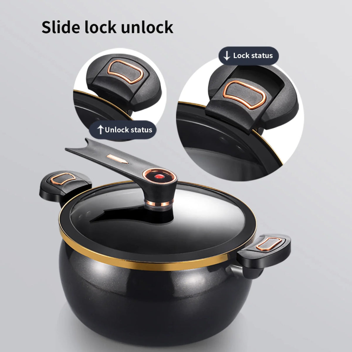 7L Multi - Functional Non - Stick Stew Pot - InspiredGrabs.com