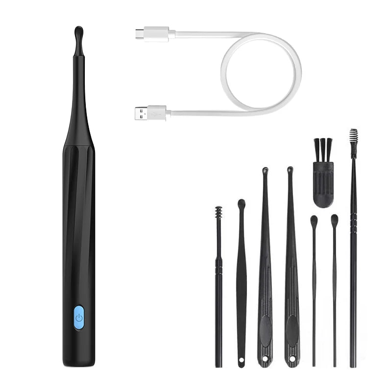 8 - Piece Smart Visual Ear Cleaning Tool Set - InspiredGrabs.com