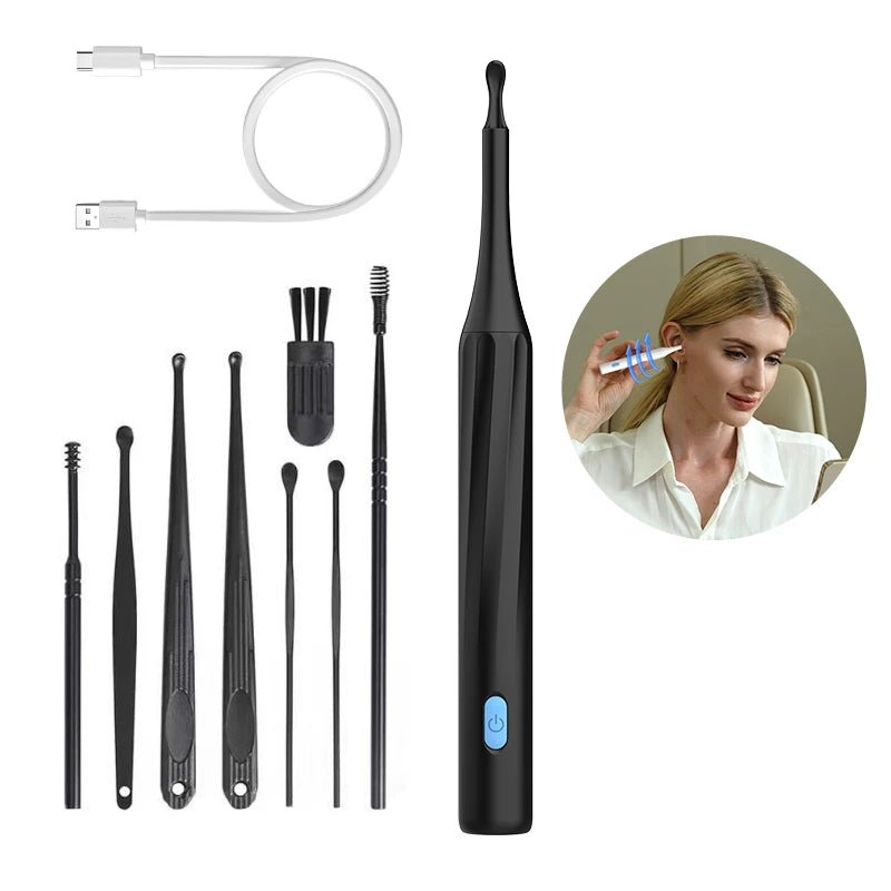 8 - Piece Smart Visual Ear Cleaning Tool Set - InspiredGrabs.com