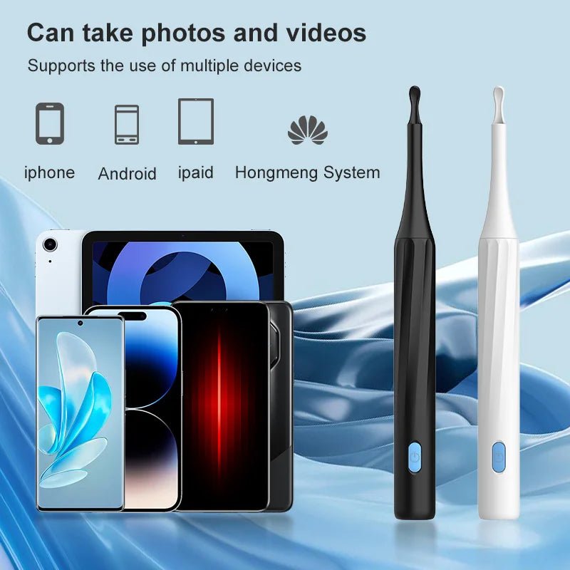 8 - Piece Smart Visual Ear Cleaning Tool Set - InspiredGrabs.com