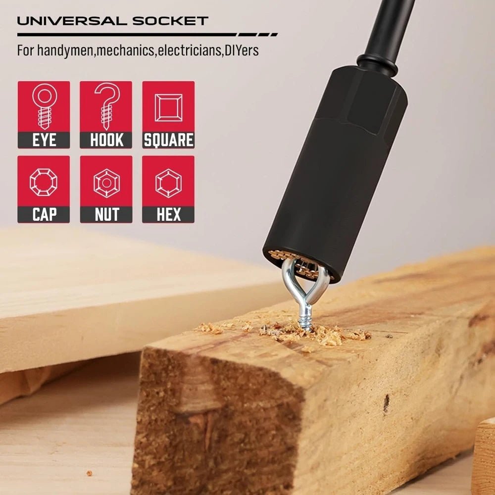 80 - Piece Magnetic Impact Nut Driver Set – Metric & SAE - InspiredGrabs.com