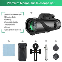 Thumbnail for 80x100 HD Monocular Telescope for Adventure Seekers - InspiredGrabs.com