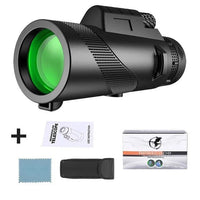 Thumbnail for 80x100 HD Monocular Telescope for Adventure Seekers - InspiredGrabs.com