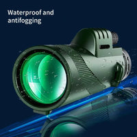 Thumbnail for 80x100 HD Monocular Telescope for Adventure Seekers - InspiredGrabs.com