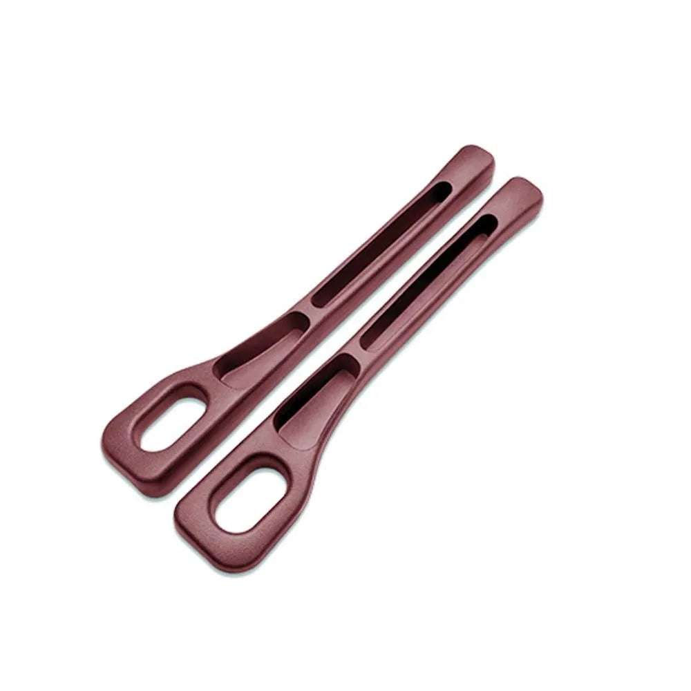 Red car seat gap organizer pair