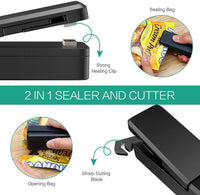Thumbnail for Mini bag sealer sealing a compatible snack bag