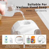 Thumbnail for Automatic soap dispenser sensor and dispensing area